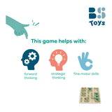 BS Toys Dots Boxes Dřevěná hra