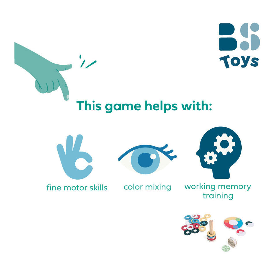 BS Toys Color Combinue Race Game