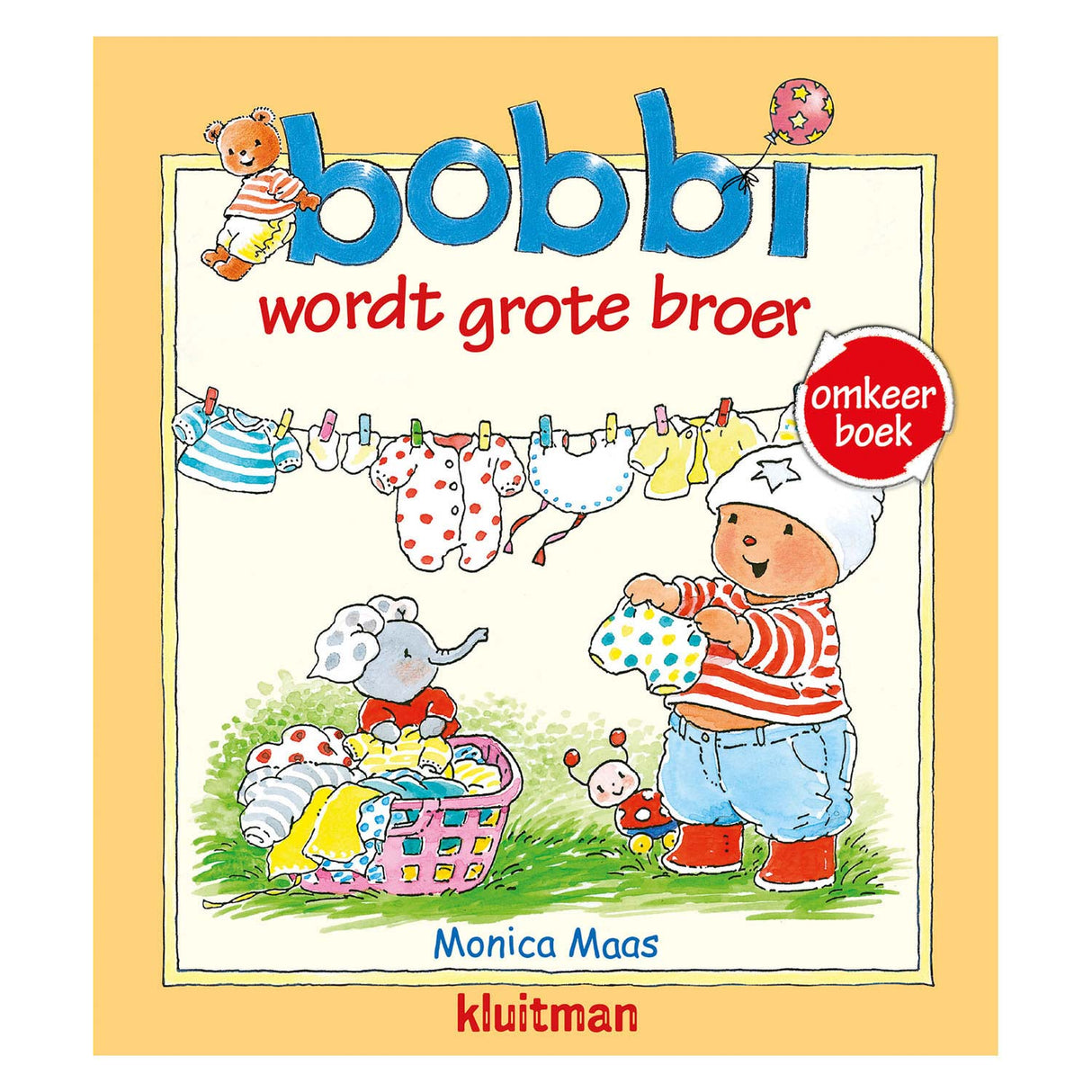 Vydavatel Kluitman Bobbi Turning Book se stává velkým bratrem a dítětem