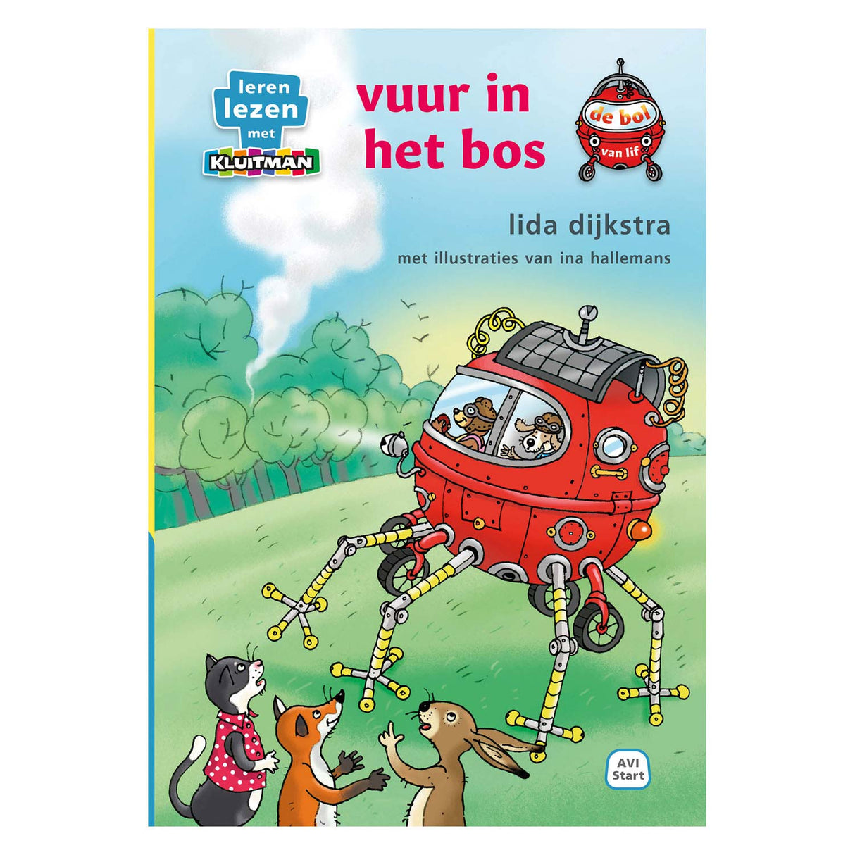 Kluitman Publisher de Bol Van Lif, Fire in the Forest - Avi -Start