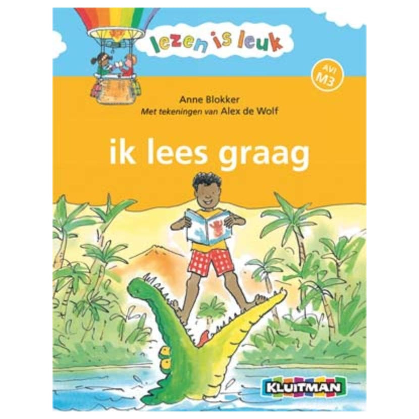 Čtení Kluitman Reading je zábava, ráda čte avi-m3