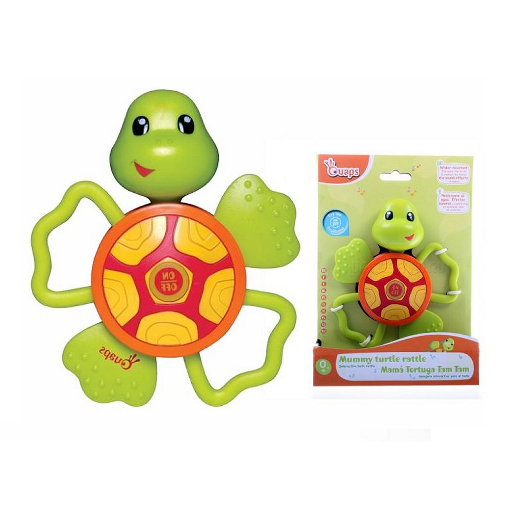 Helt enkelt för barn Quaps Turtle Rattle + Sound