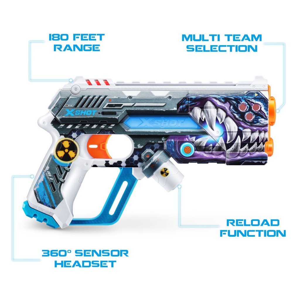 Zuru X-shot Skins Laser 360 Blaster 2 Pack