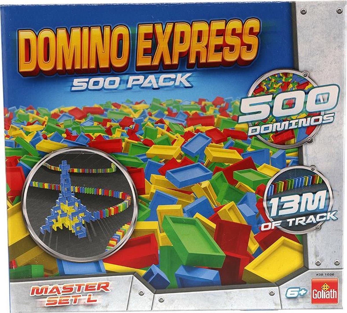 Goliath Domino Express 500 Extra Domino Stones, Champion Race Master Set L