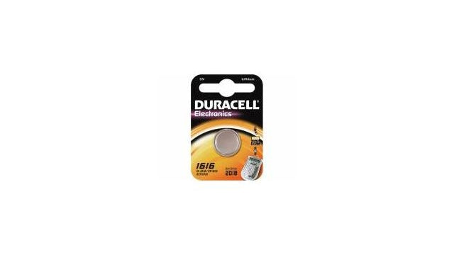 Duracell 1616 button cell battery