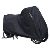 DS Covers Motor Cover Alfa 3W with space for top case black