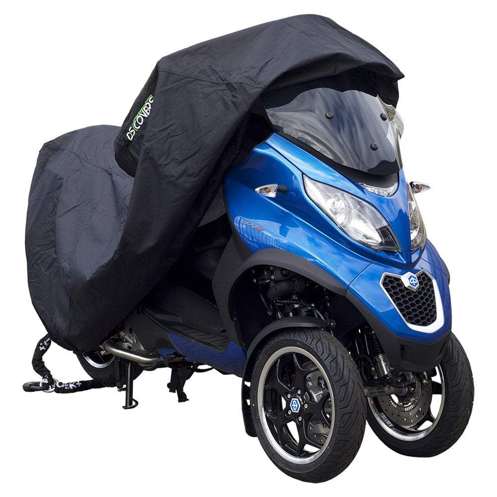 DS Covers Motor Cover Alfa 3W without space for top case black