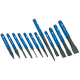 Draper Tools Cold Chisel and Drevel Set Blue 12-DLG 26557