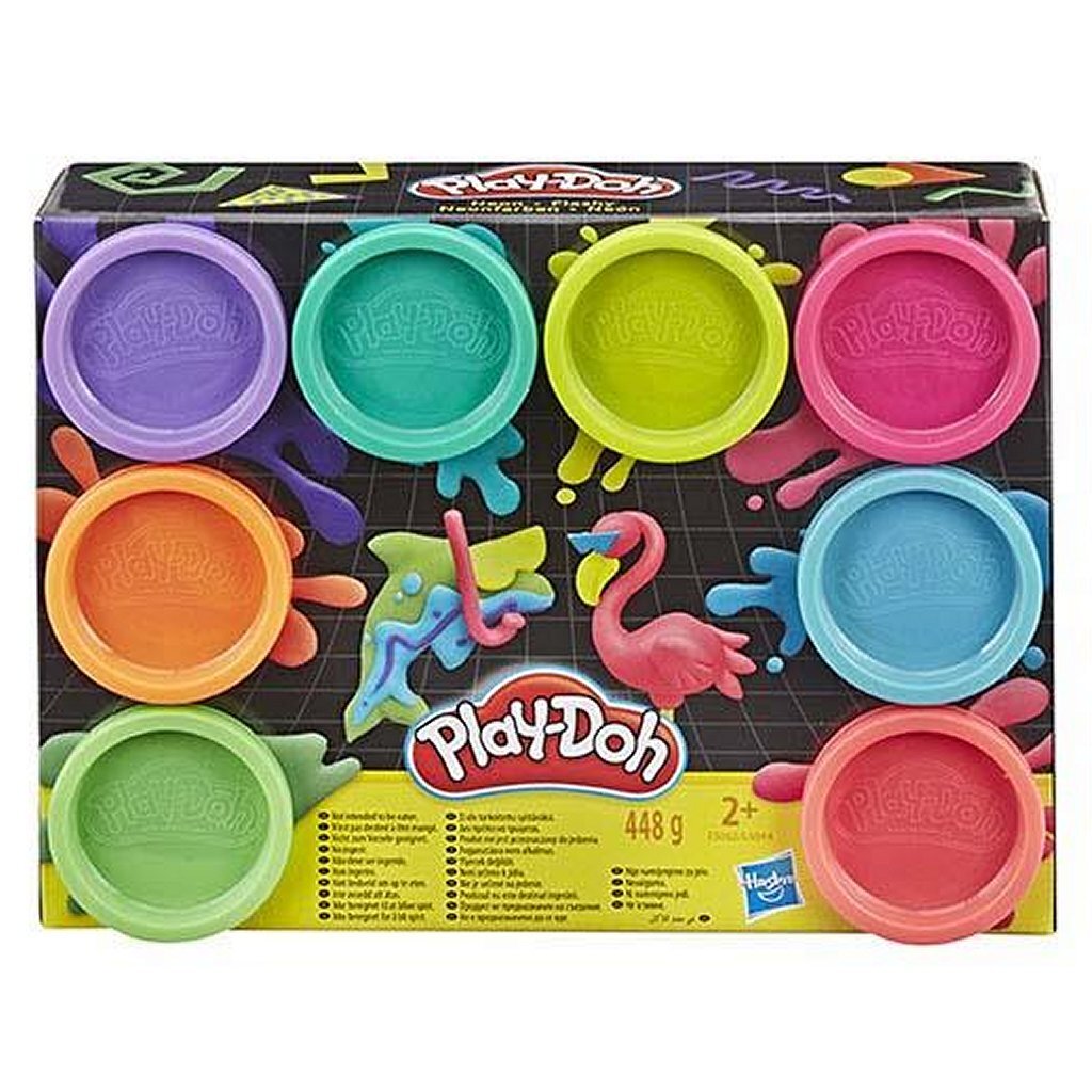 Play-doh rainbow colors 8 jars of clay