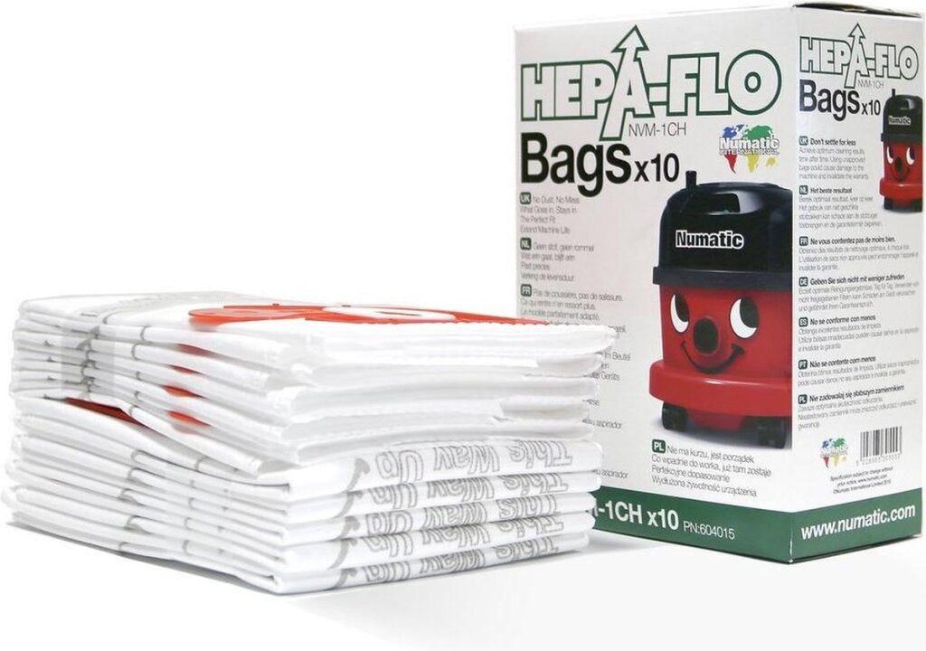Numatické HEPA-FLO NVM-1CH DABBAGS 10 PCS