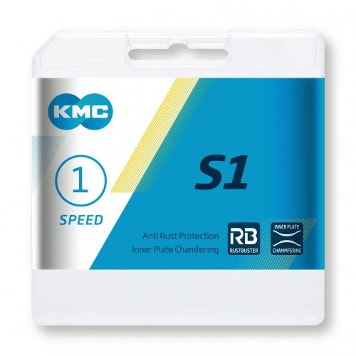 KMC Stadsfiets Fixed Gear Cycling Chain 112 SILVERS SILVER