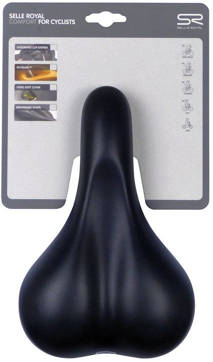 Bicycle saddle Selle Royal Country Men - Black
