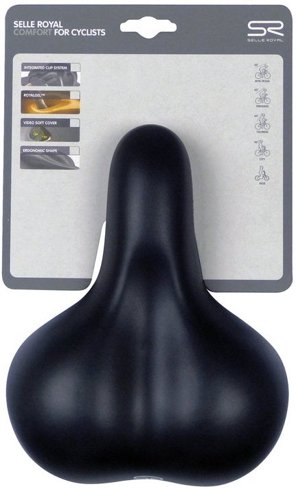 Bicycle saddle Selle Royal Country Women - Black