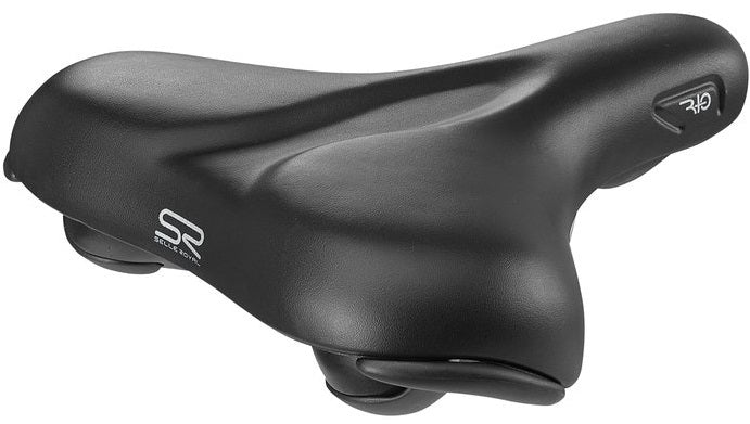 Selloyal Bicycle Saddle Selle Royal Rio Plus City Unisex - Black