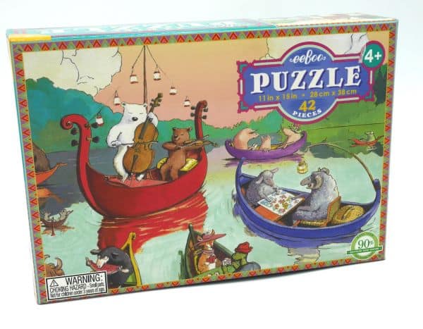 Van der doelen puzzel party on the lake 42 stukjes