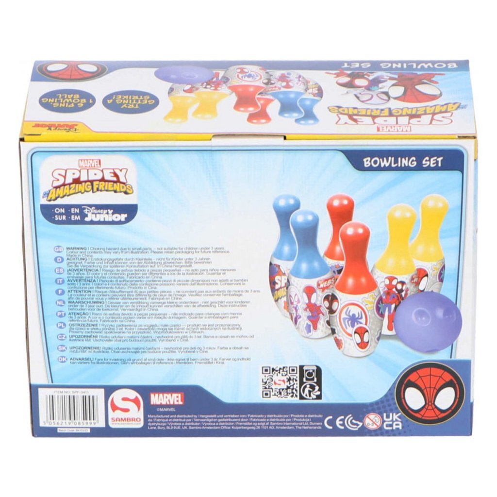 Marvel Spidey a Frënn Bowling Set