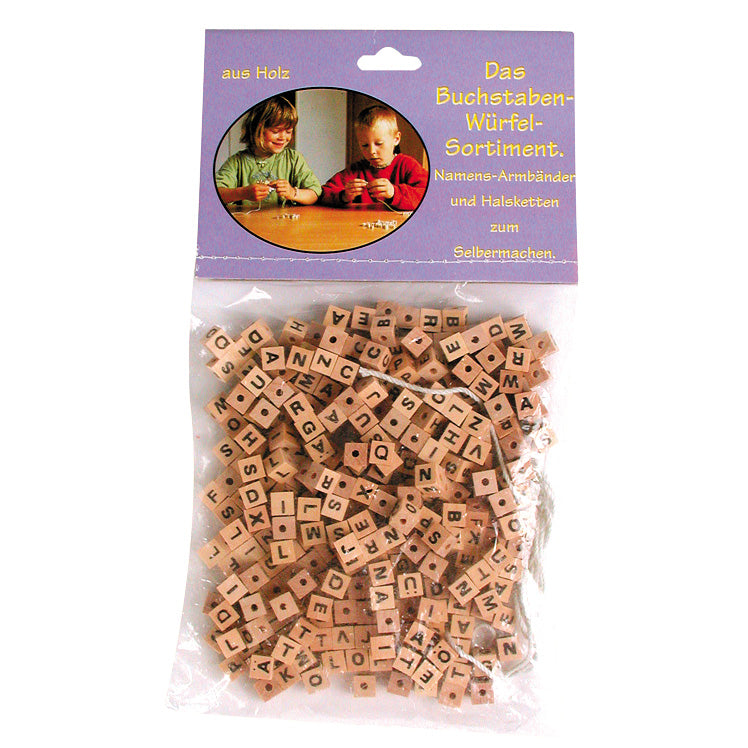 Goki Letter Beads, 300st.