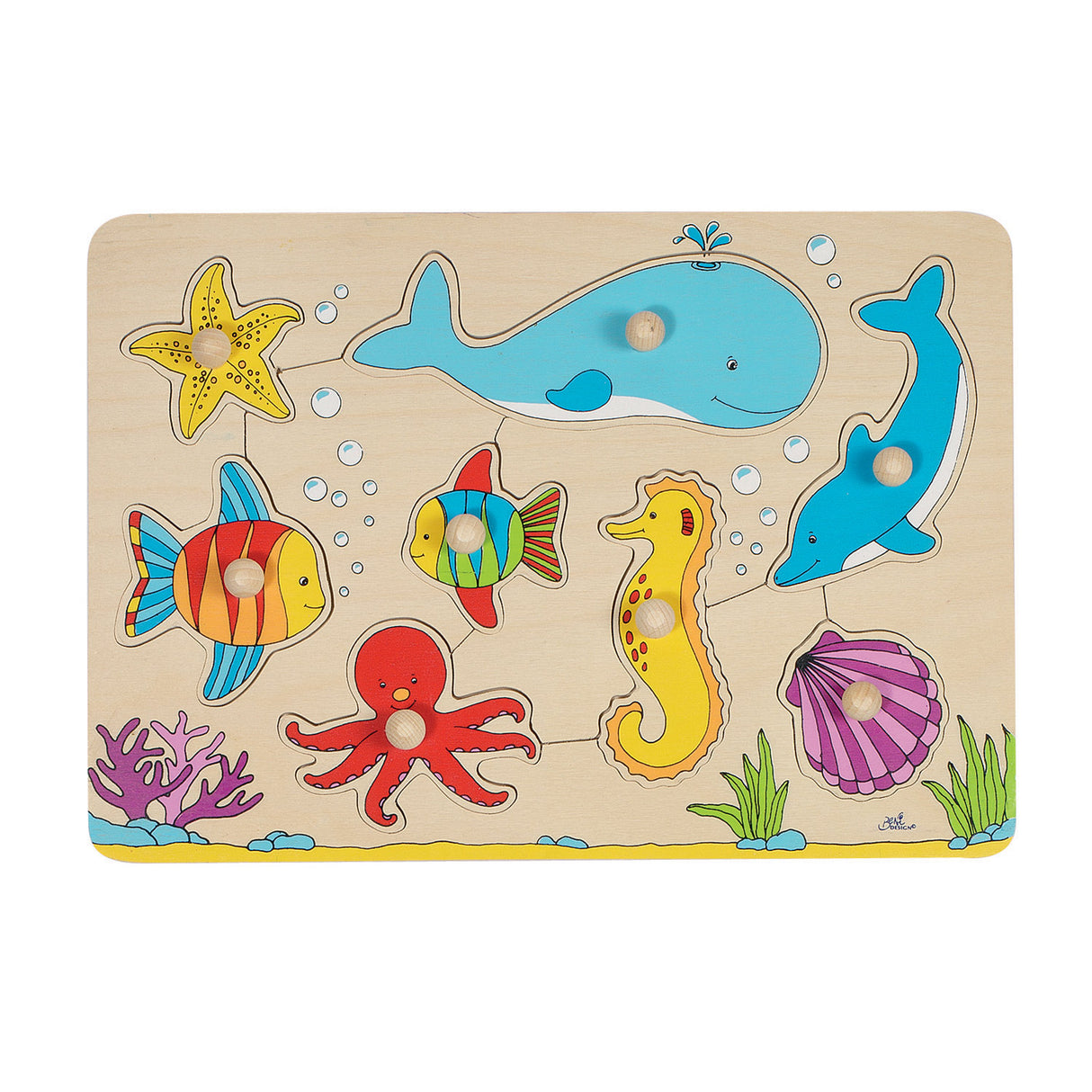 Goki Noppen Puzzle Underwater World, 8 ..