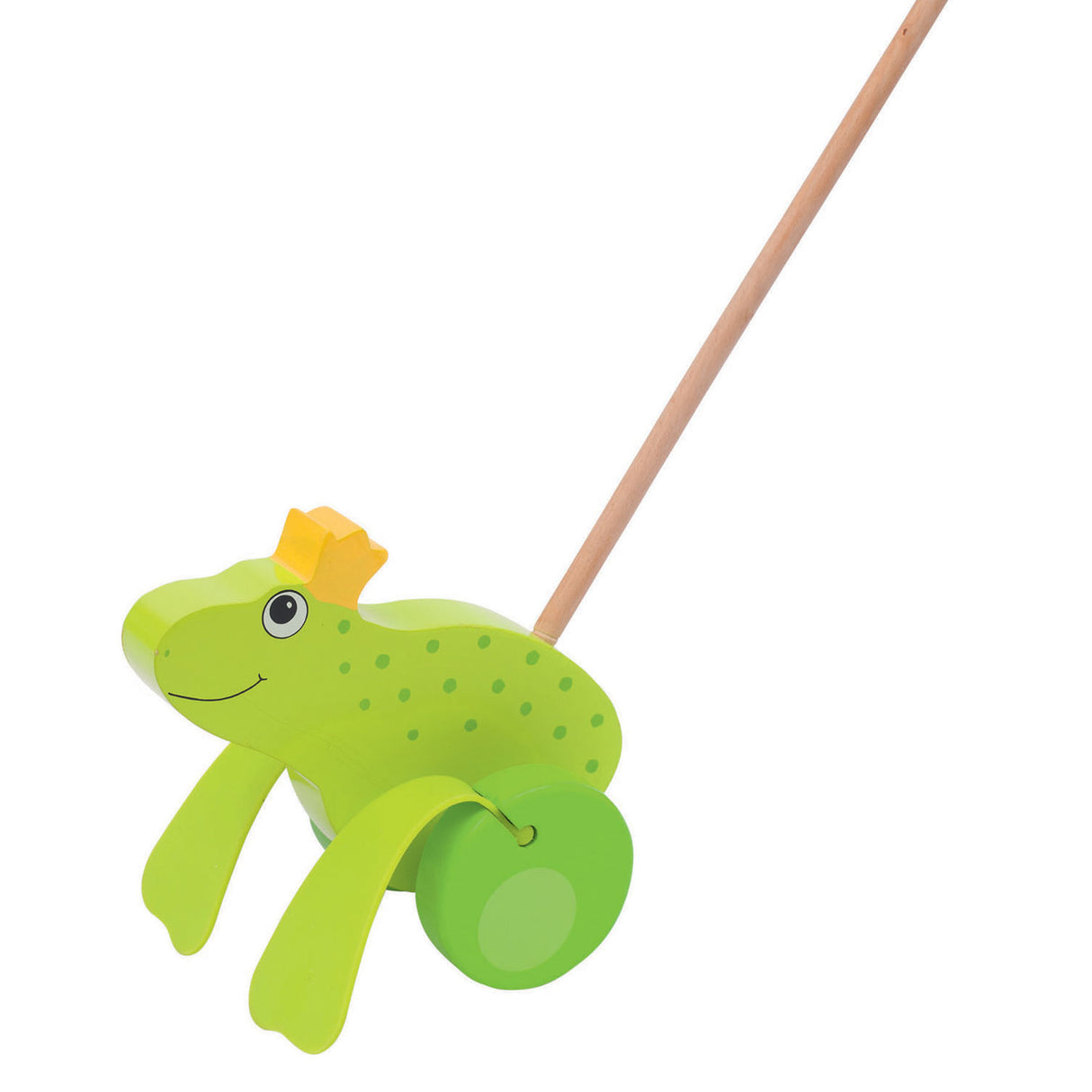 Goki push figure frog king