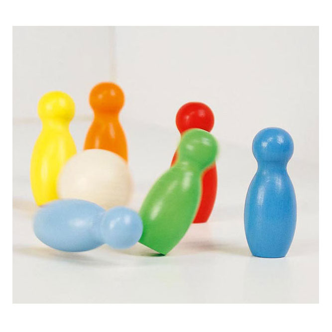 Goki wooden cone game color, 7dlg.