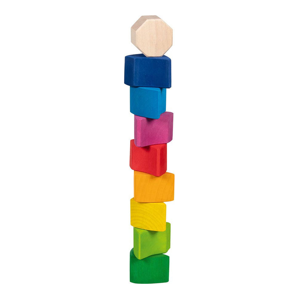 Goki Wood Puzzle and Building Blocks Munter Snail Pauline, 10dlg.