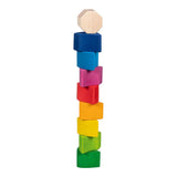 Goki Wood Puzzle and Building Blocks Munter Snail Pauline, 10dlg.