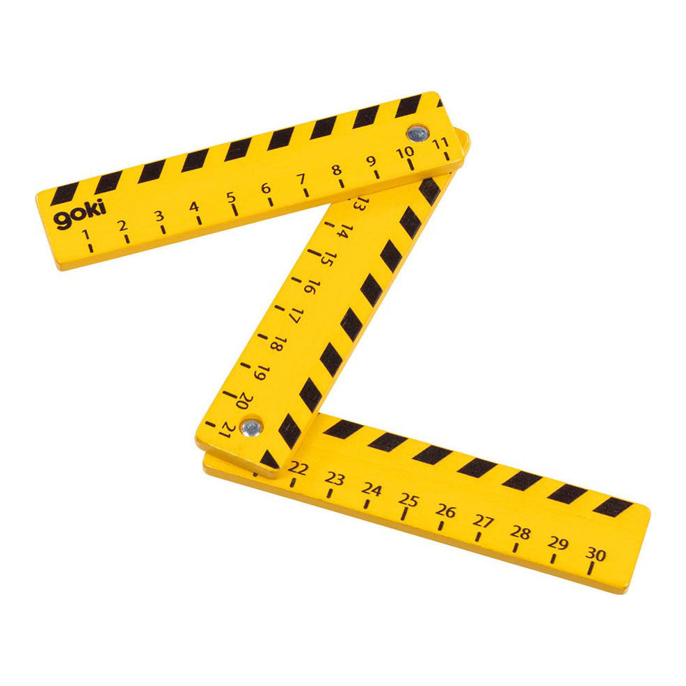 Goki wooden folding ramp, 31 cm
