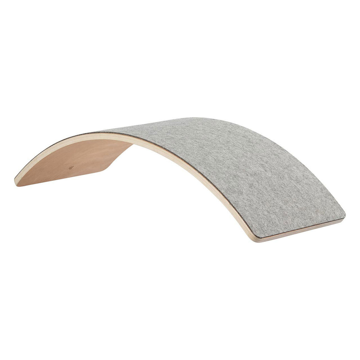Goki wooden balance board Wave with felt, 82cm