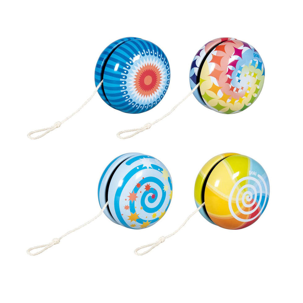 Goki metal yo -yo with print