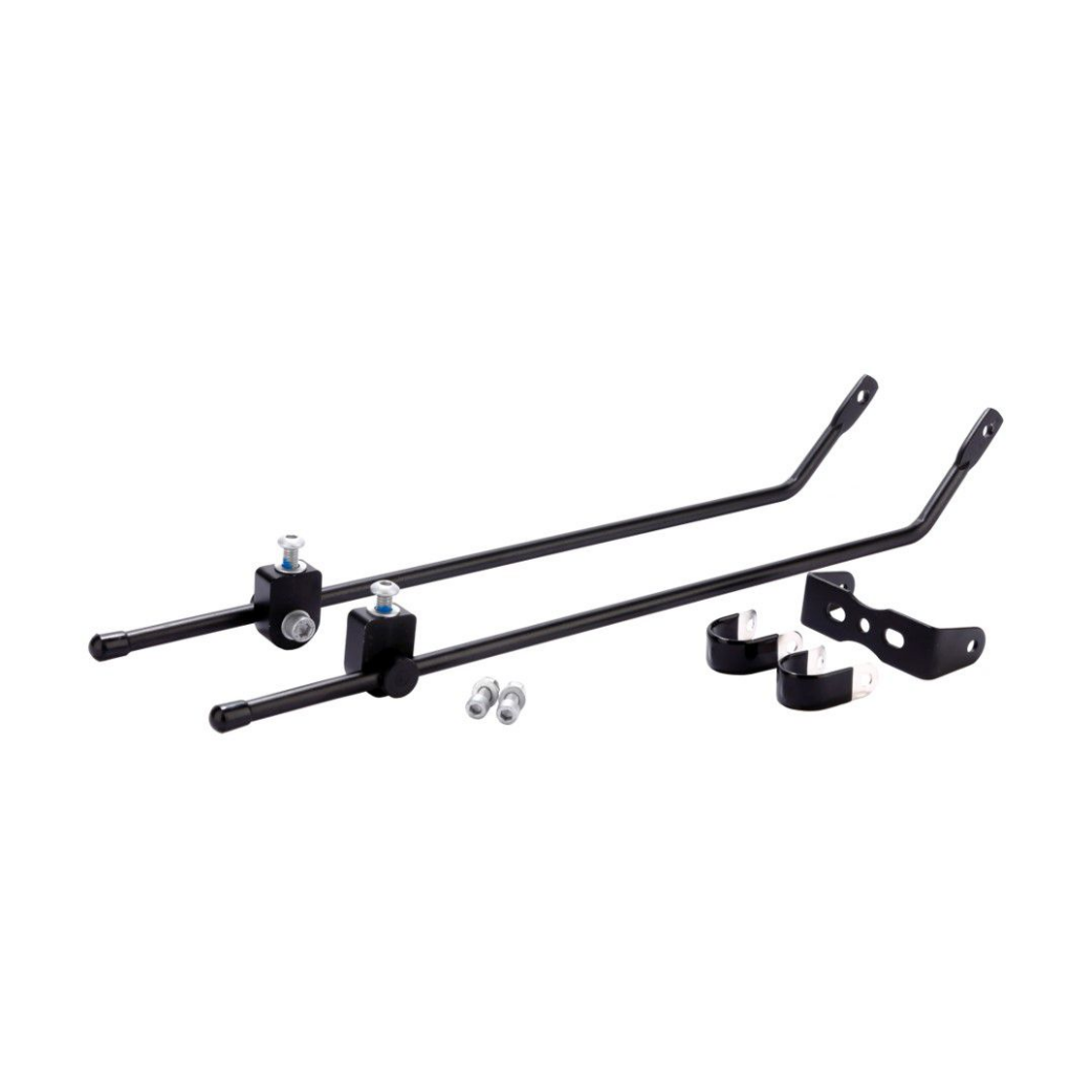 Mirage Achterdrager Fixing material Black 2555502