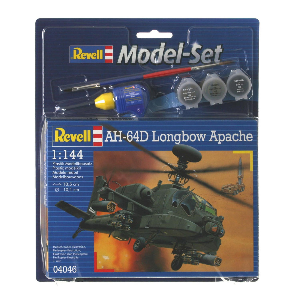 Revell model set - ah-64d longbow apache