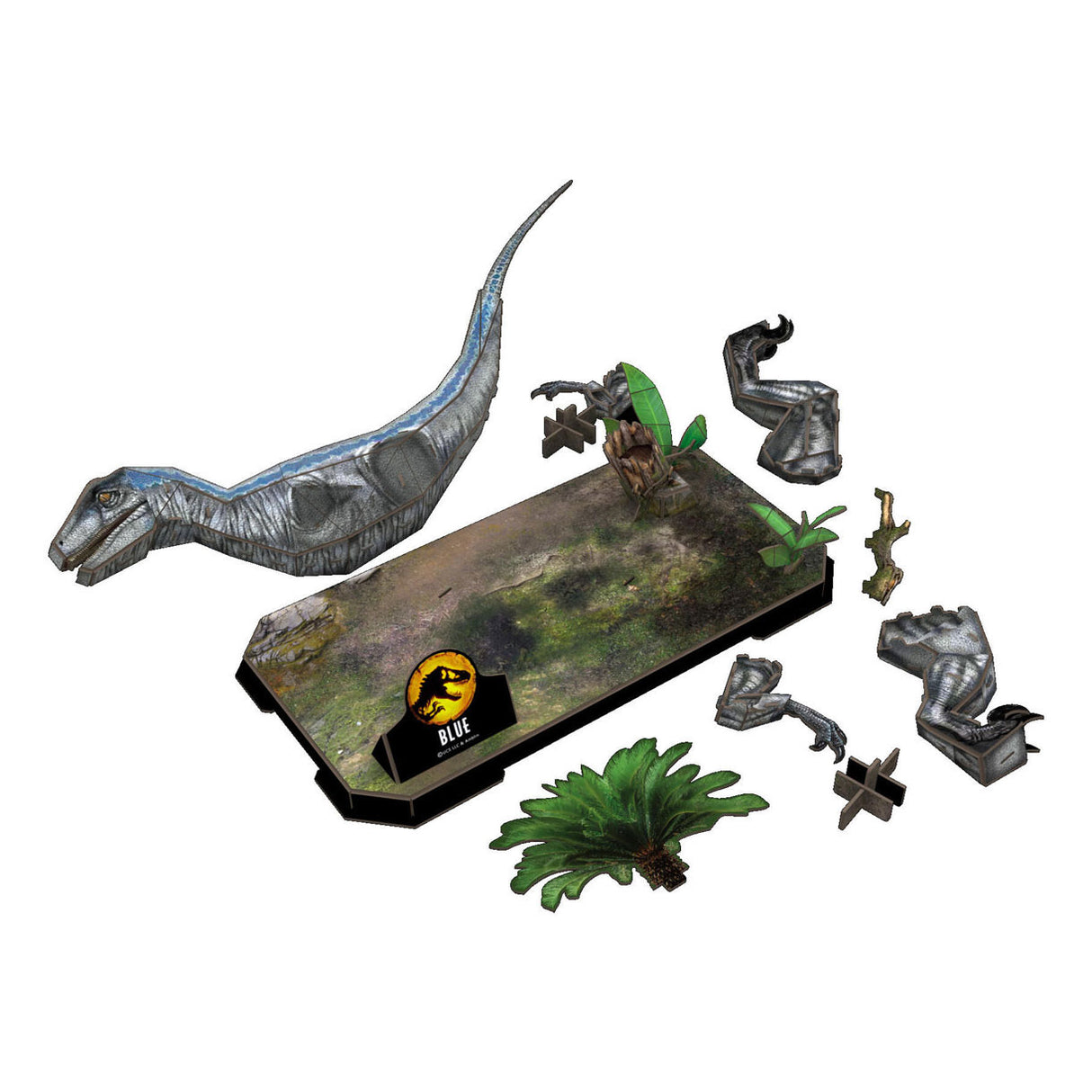 Revell 3d Puzzle Kitings Package - Jurassic World Dominion Blue