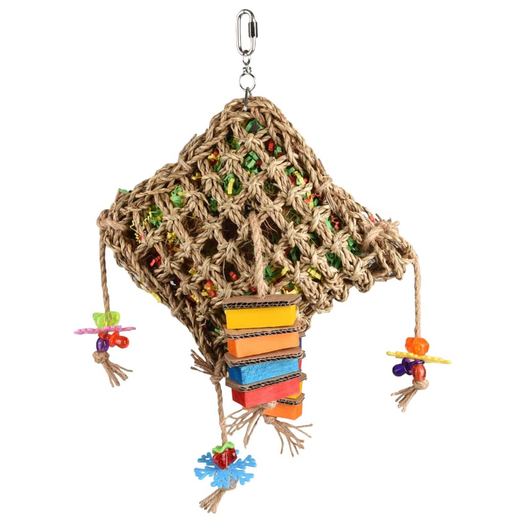 Flamingo Flamingo Bird Toys Papy Parrot Network Square 45 cm Multi -Colored