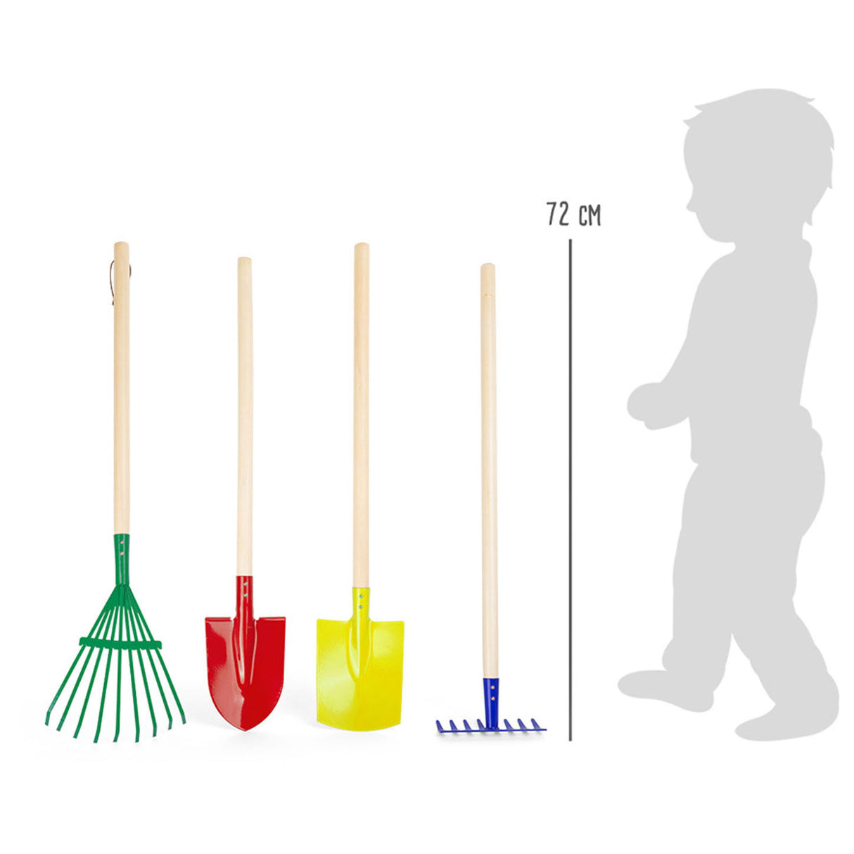 Small Foot - wooden children's garden tools, 4dlg.