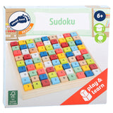 Malá noha - dřevěná barva sudoku, 82DLG.