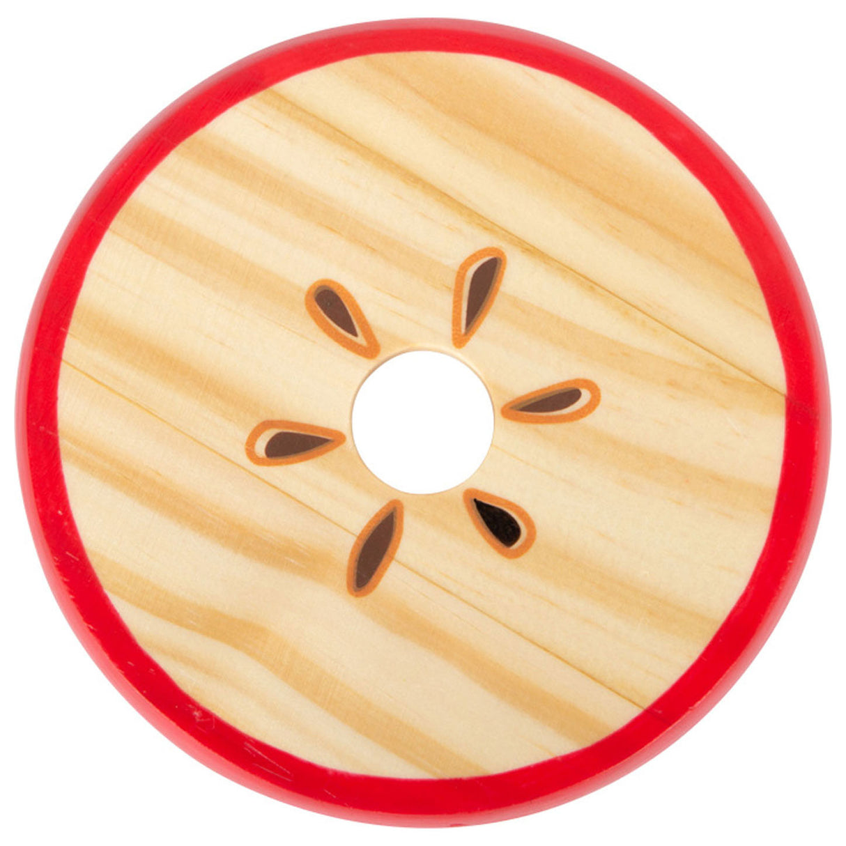 Small foot wooden stacking game apple
