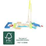 Piccole piede - Mini golf in legno, 20dlg.
