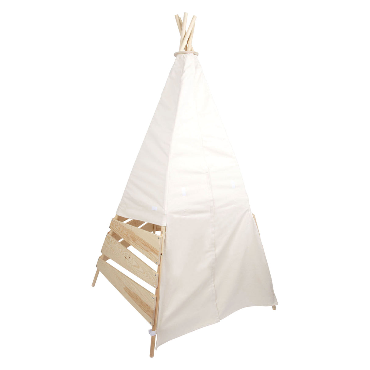 Piccolo piede - Tenda in legno esterno