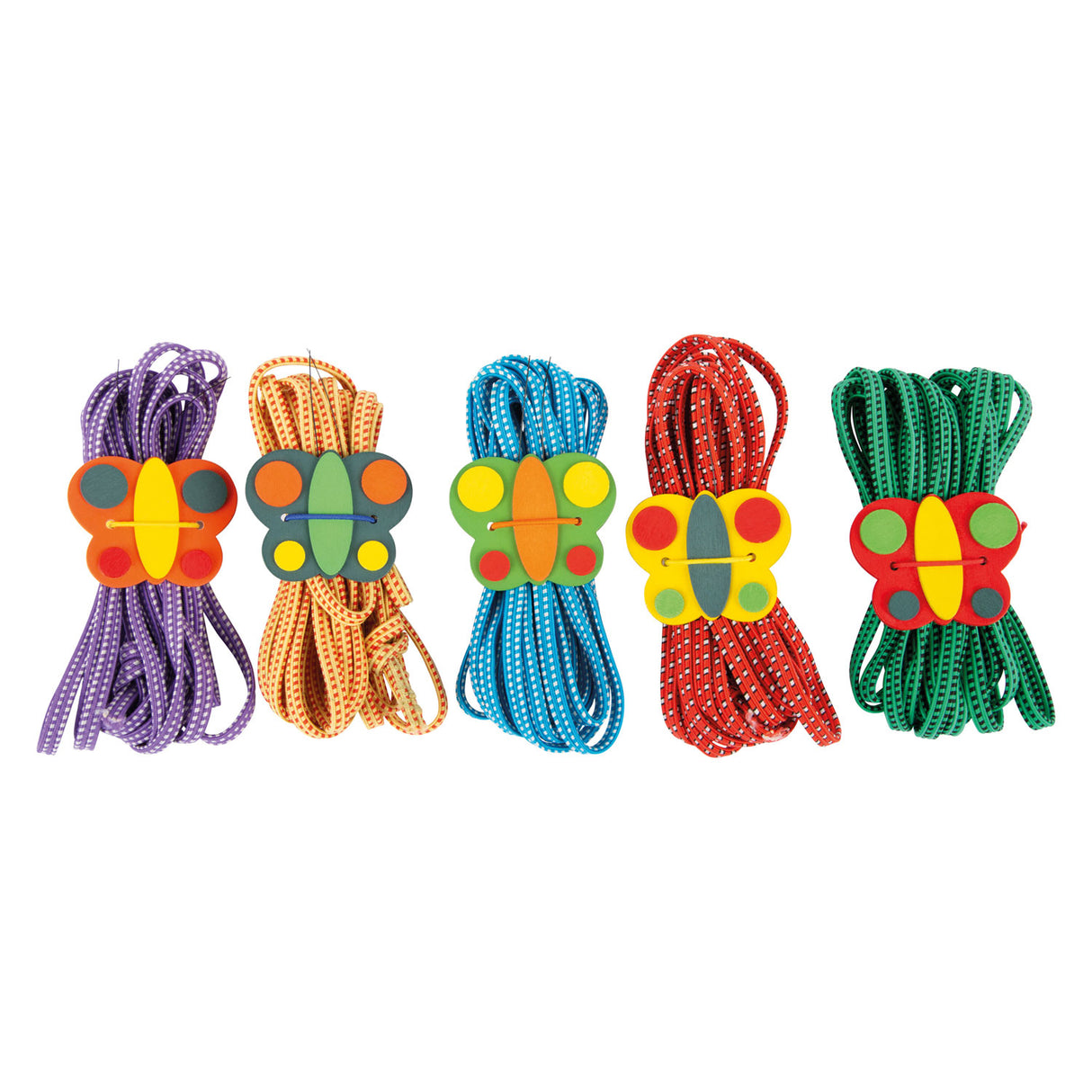 Small Foot - Jumping rope butterfly color, set of 5