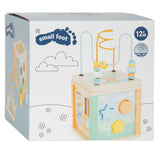 Small Foot Wooden Activity Cubus and Motor Consider Pastel