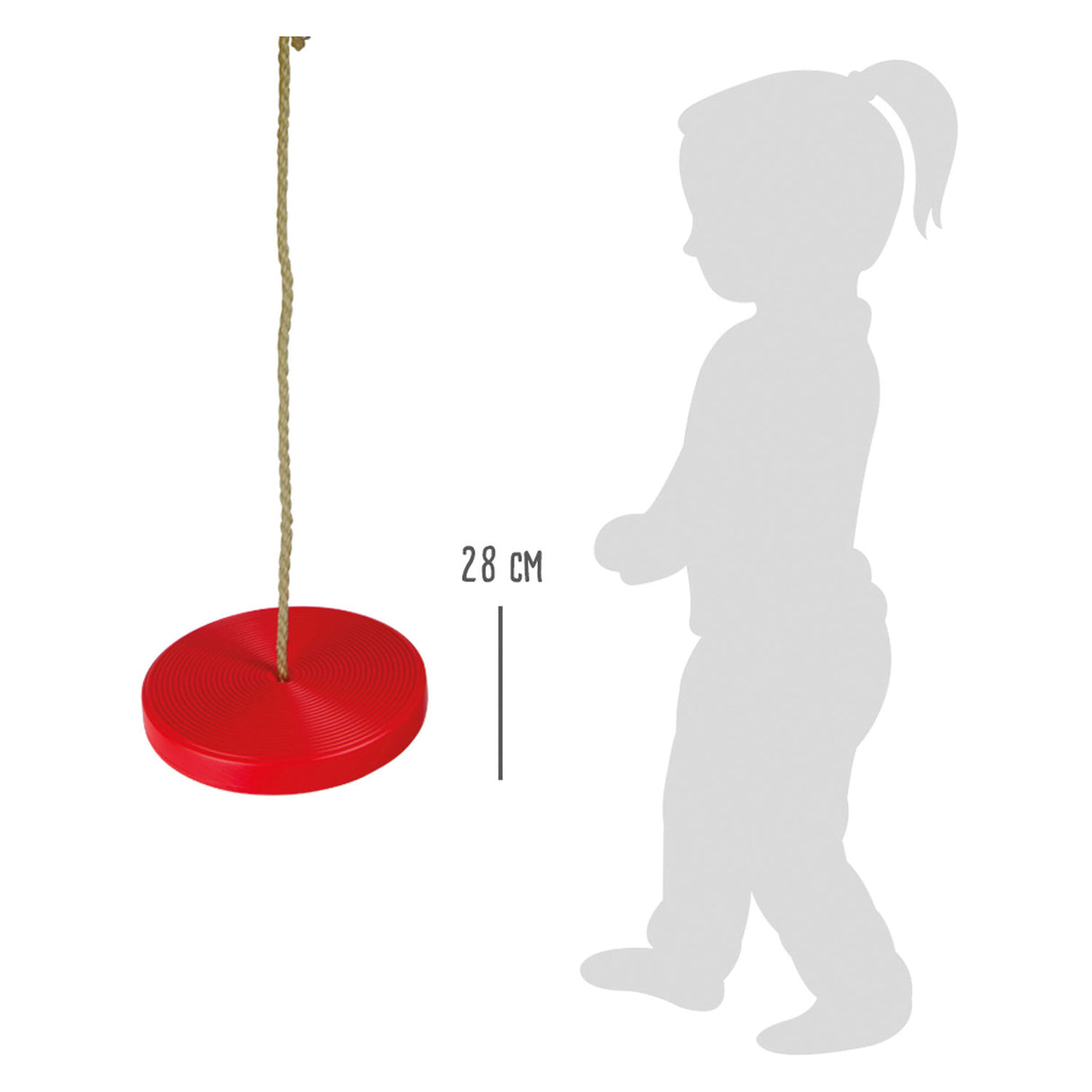 Malá noha - Red Red Disc, 175 cm