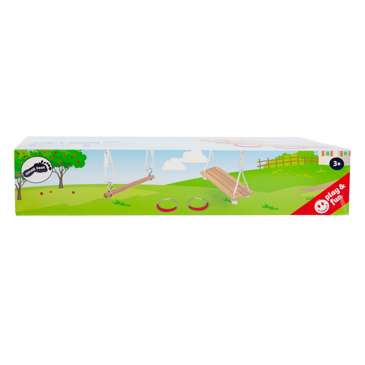 Piccolo piede - set di oscillazioni in legno 3in1