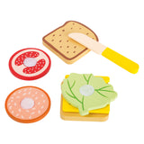 Mëscht Kuneren wonktionelle Sandwich mat Gieures, 7DLg.