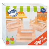 Small Foot wooden crates small 10x8x5.5 cm, set of 3