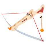 Klenge Fouss - Holz Sportskräiz mam Zilbriet, 4DLG.