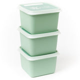 DBP Alaska Frozen Boxes Square 0,75L 3 kusy máta zelená