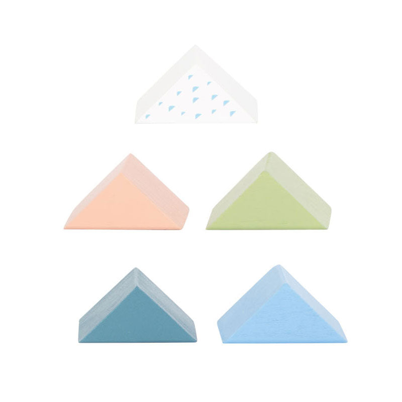 Small foot wooden building blocks Arctic, 20dlg.