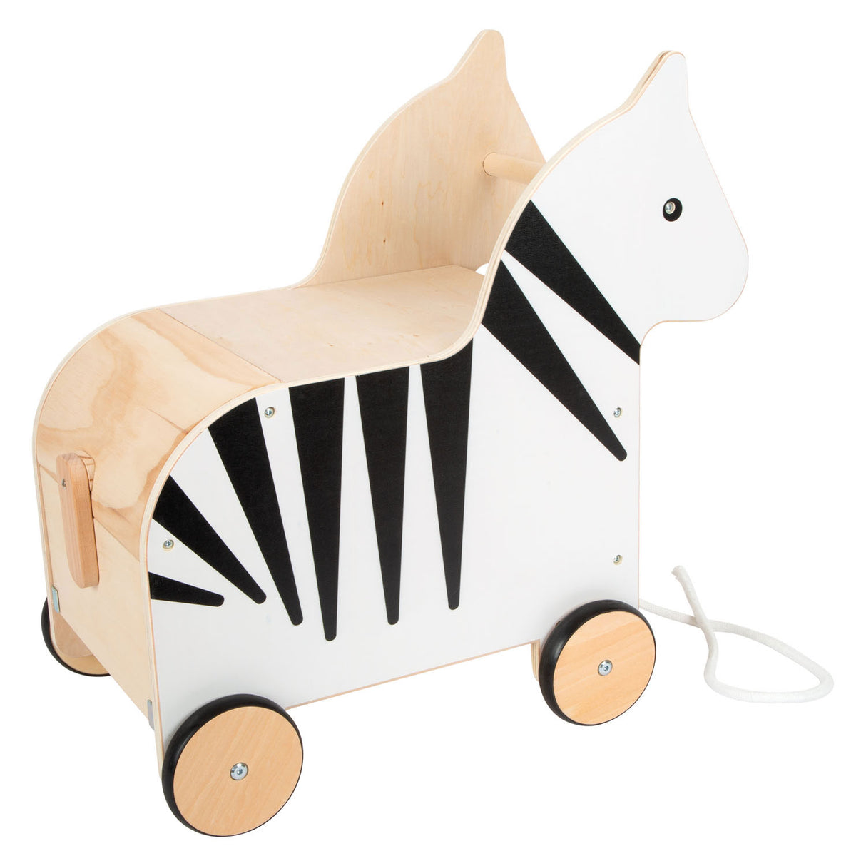 Malá noha - dřevěná hračka a postava Trek Zebra Wildlife