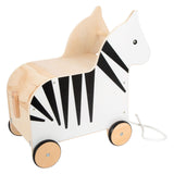 Malá noha - dřevěná hračka a postava Trek Zebra Wildlife