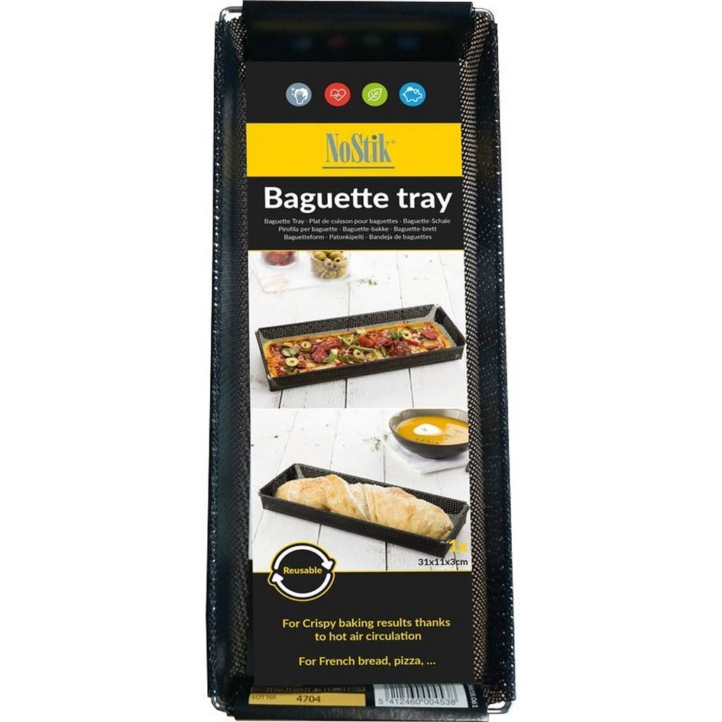 Nostik Baguette Tray 31x11x3 cm černá